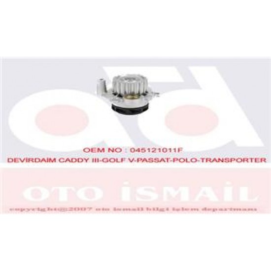 DEVİRDAİM CADDY-GOLF 5-JETTA-PASSAT-POLO-TRANSPORTER T5-FABIA-OCTAVIA-IBIZA 1.9TDI AXB-BJB-BXE 04-10